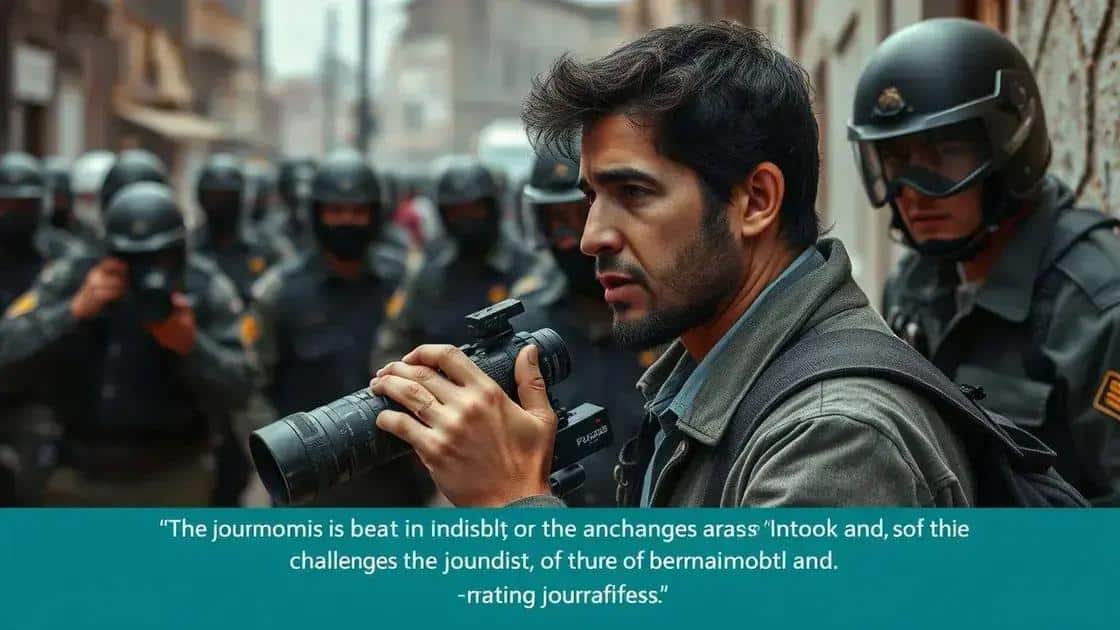 Key challenges facing journalists