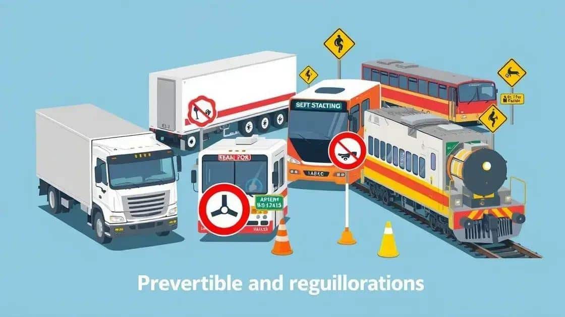 Impact of regulations on transportation systems