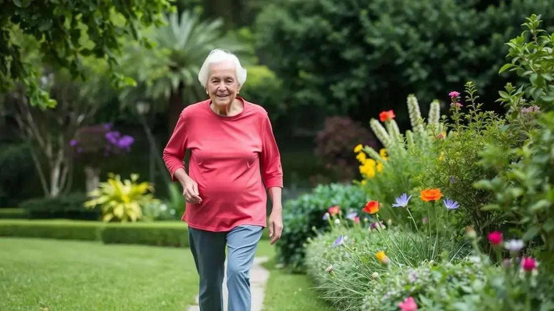 Physical benefits of nature for seniors