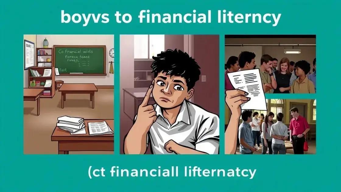 Common barriers to financial literacy