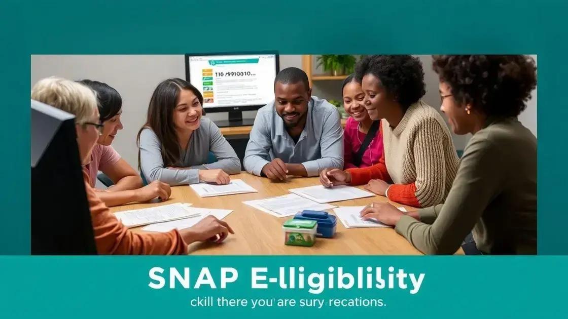 Common questions about SNAP eligibility